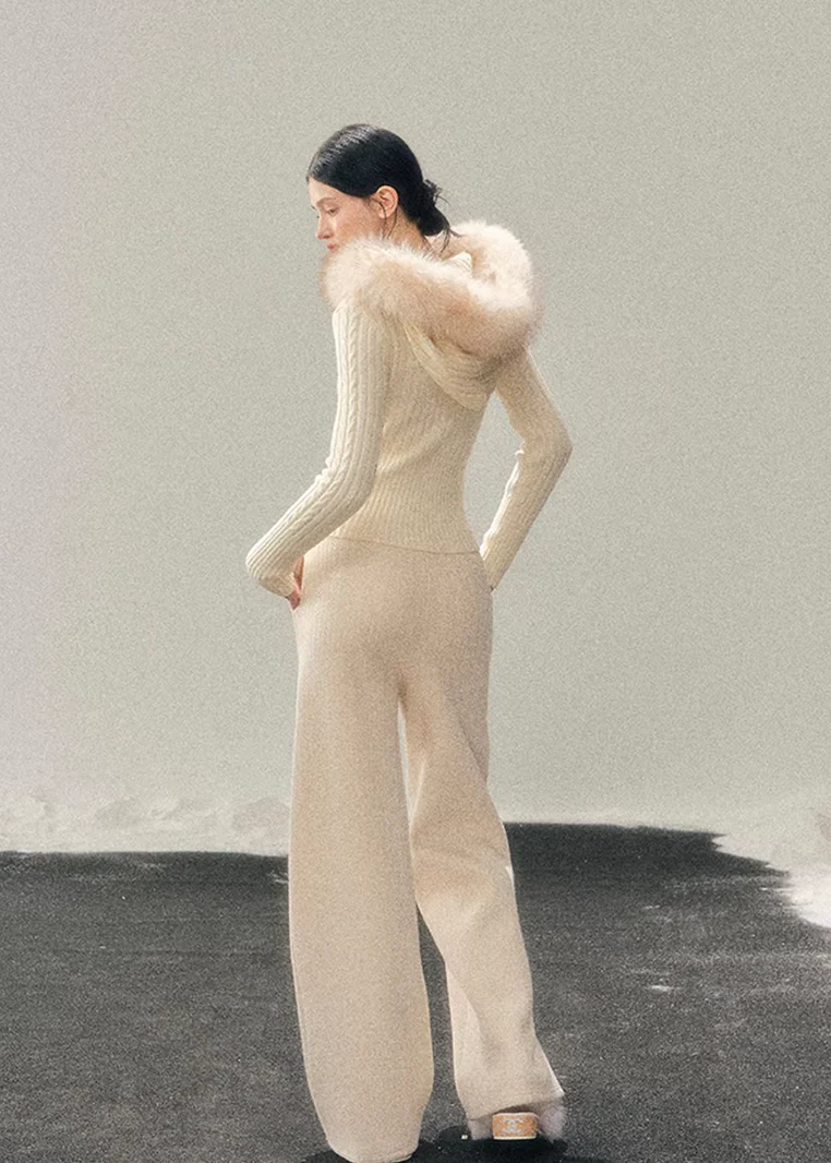 Sunset Twist Hooded Knit - Image 11
