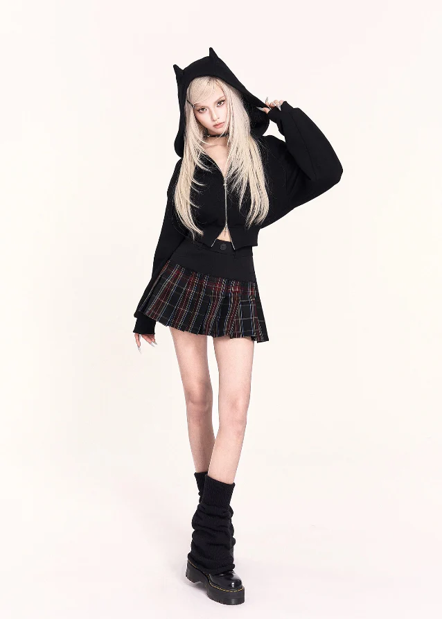 Tokyo Heat Plaid Layered Mini - Image 8