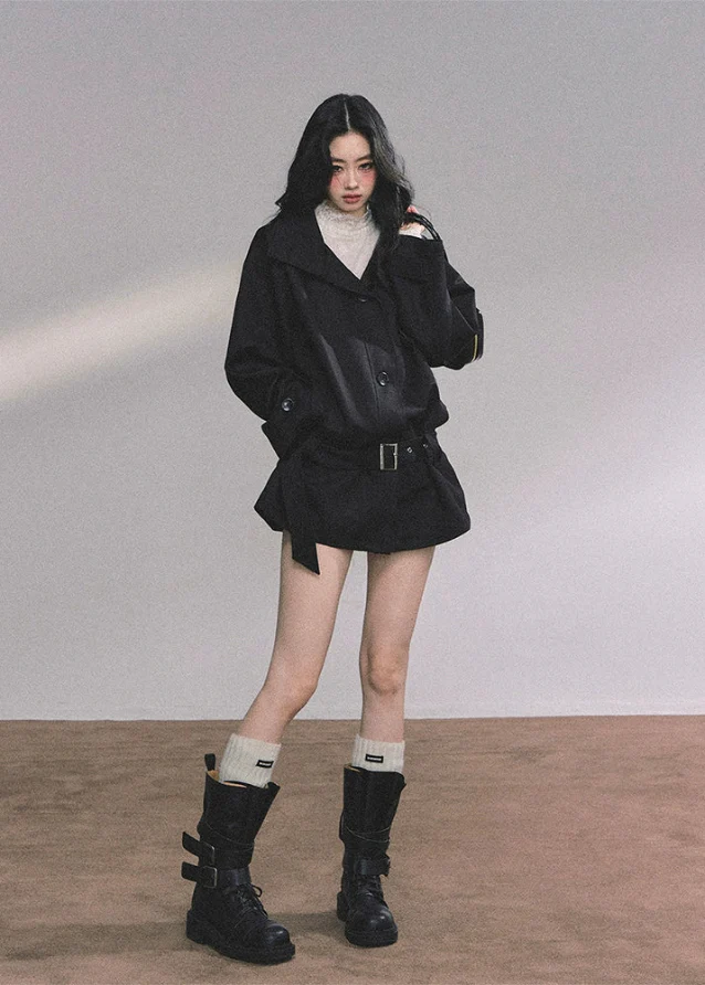 Trench de Lune Minimal Jacket - Image 10