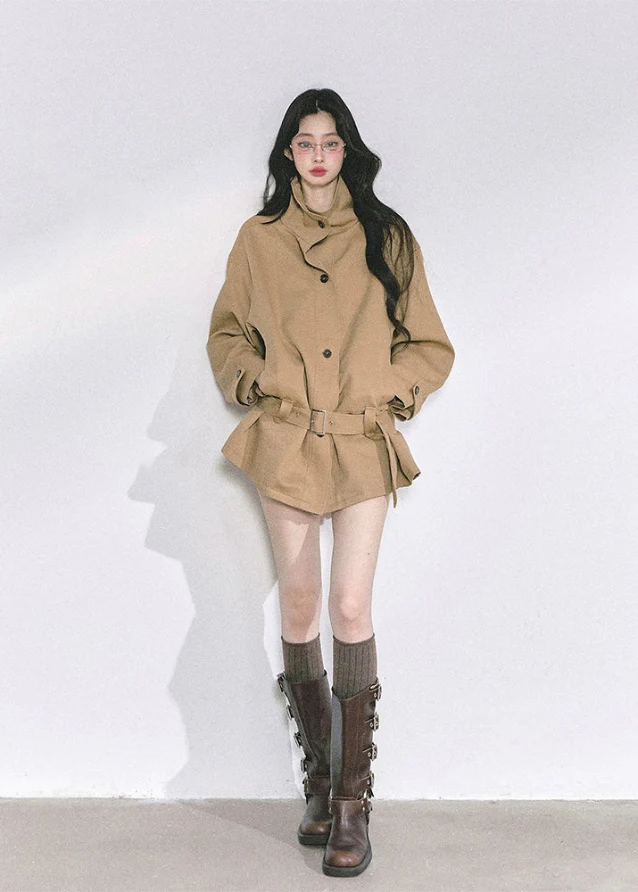 Trench de Lune Minimal Jacket - Image 11