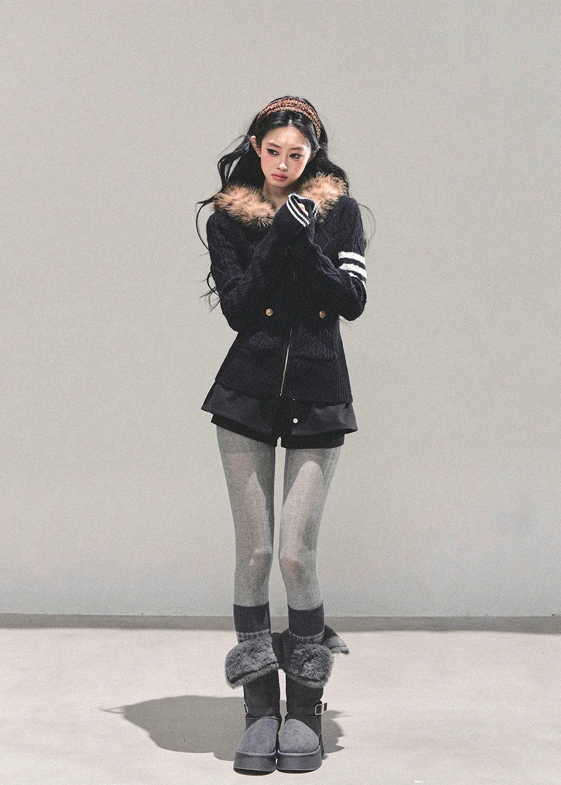 Twilight Trails Cable Zip Knit - Image 7