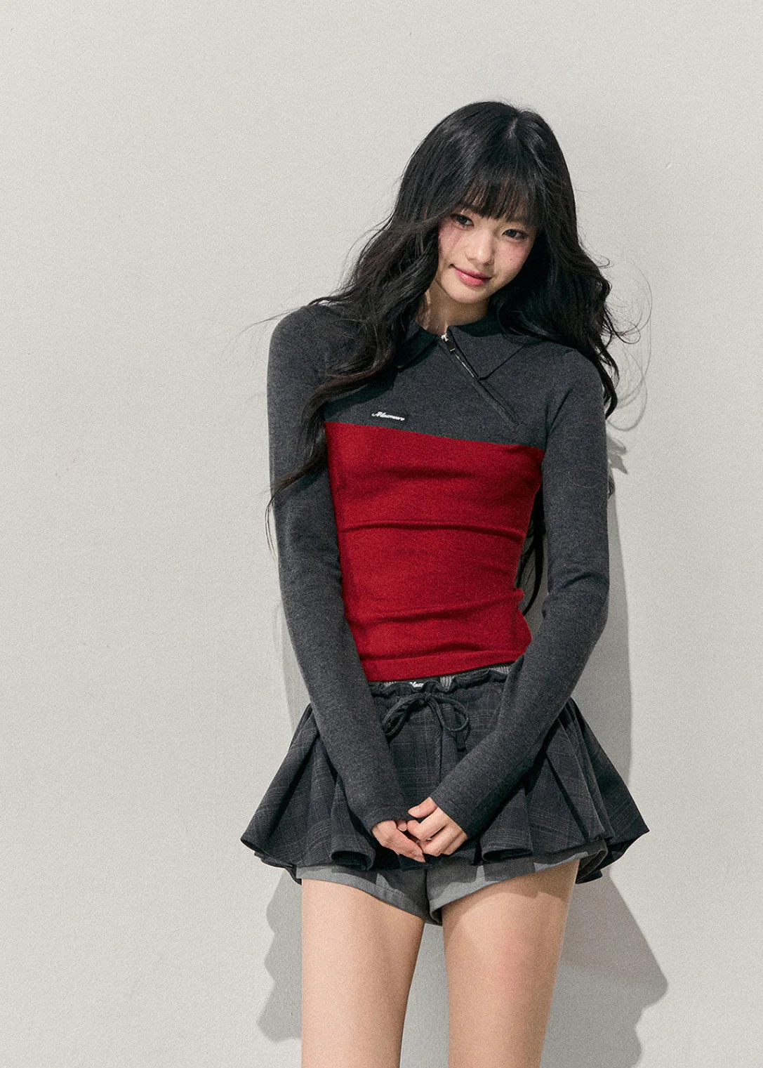 Undercurrent Knit Polo Top