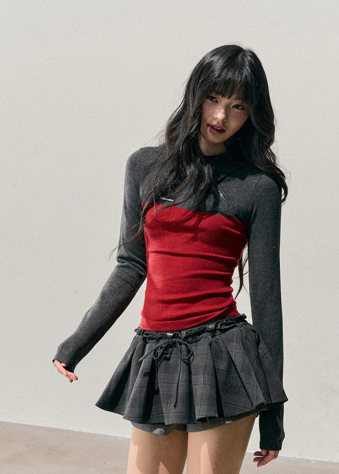 Undercurrent Knit Polo Top - Image 8