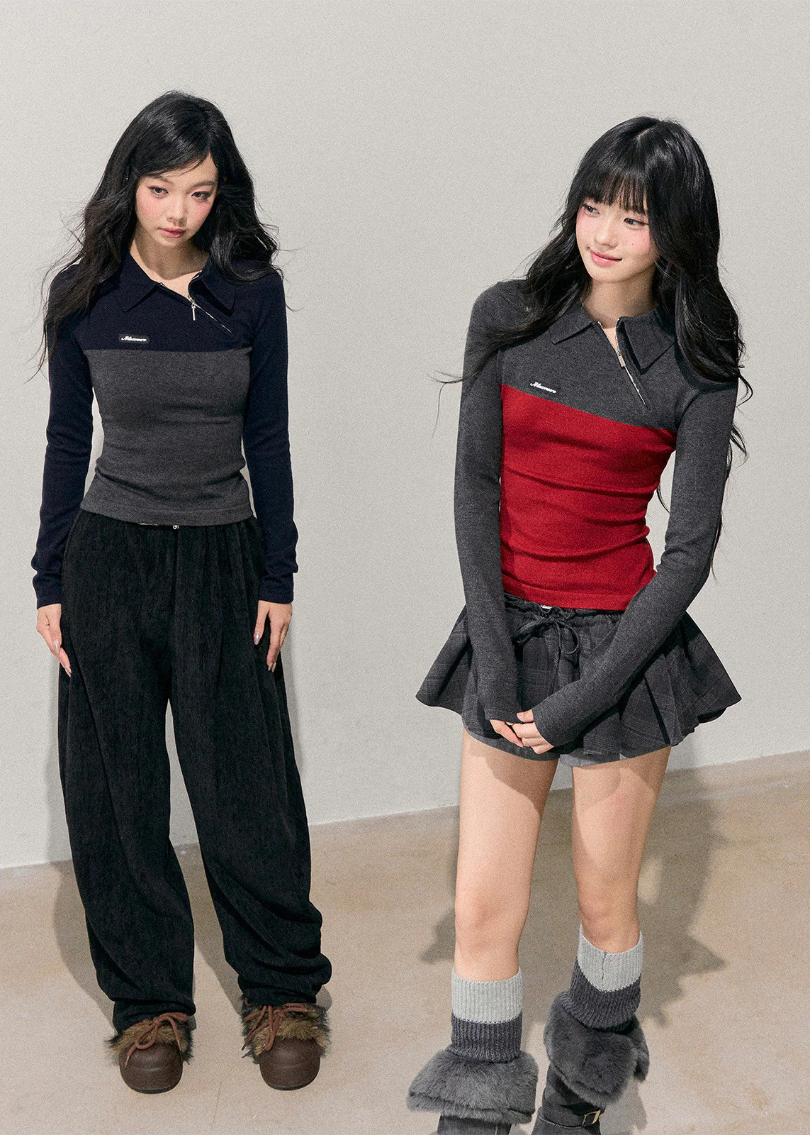 Undercurrent Knit Polo Top - Image 9