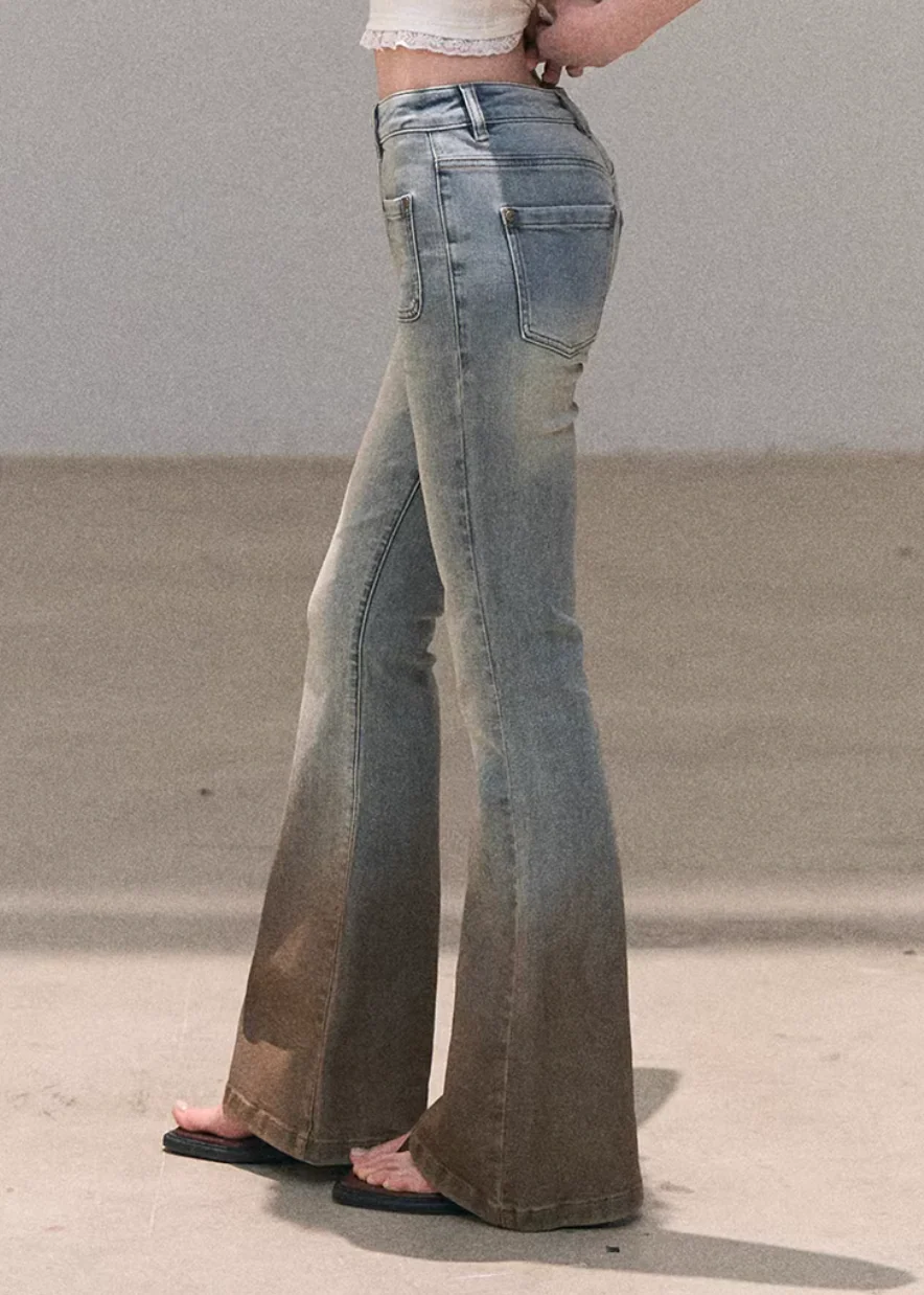 Valley Fog Flared Denim - Image 6