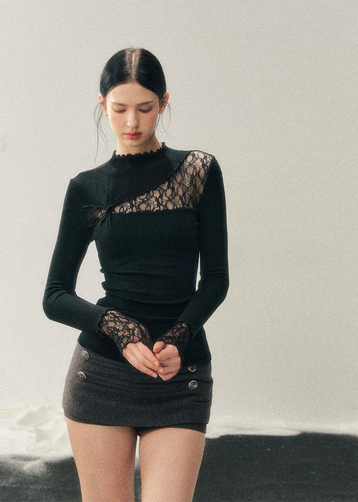 Veil Between Worlds Lace Top