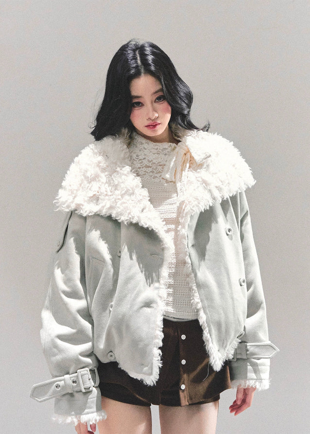 Velvet Winter Coat - Image 10