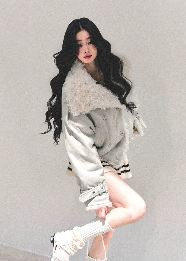 Velvet Winter Coat - Image 11