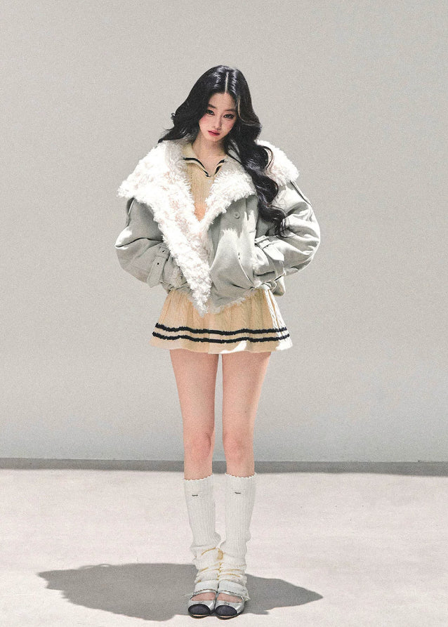 Velvet Winter Coat - Image 12