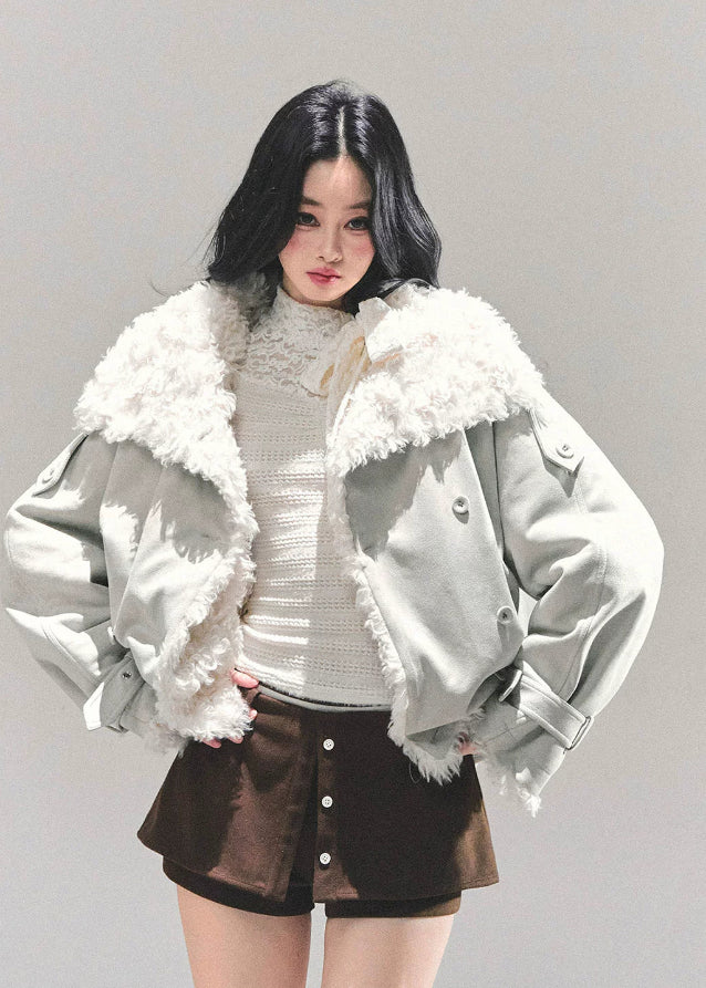 Velvet Winter Coat - Image 8