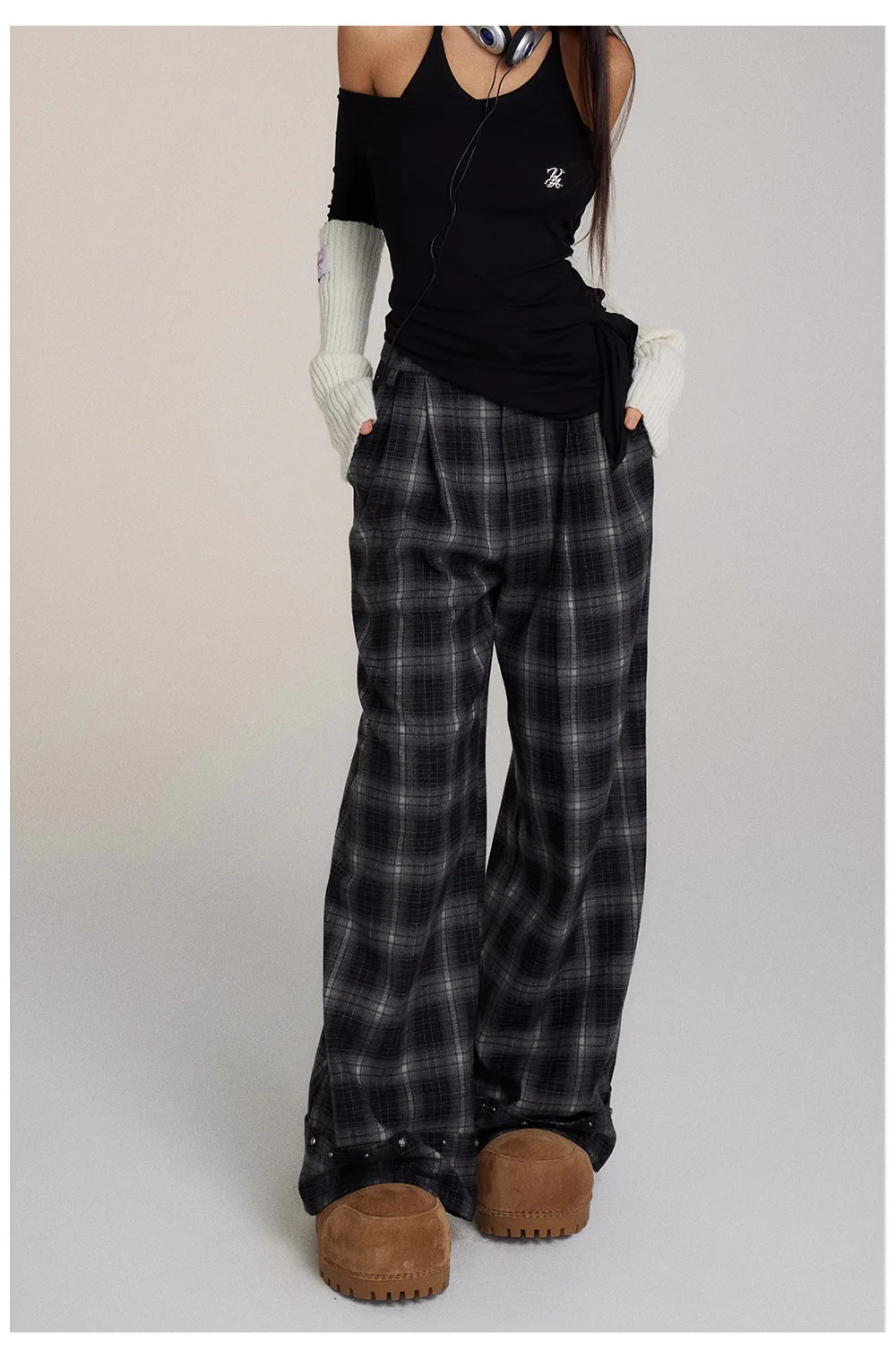 Casual trousers trousers for all-match straight trousers - Image 3