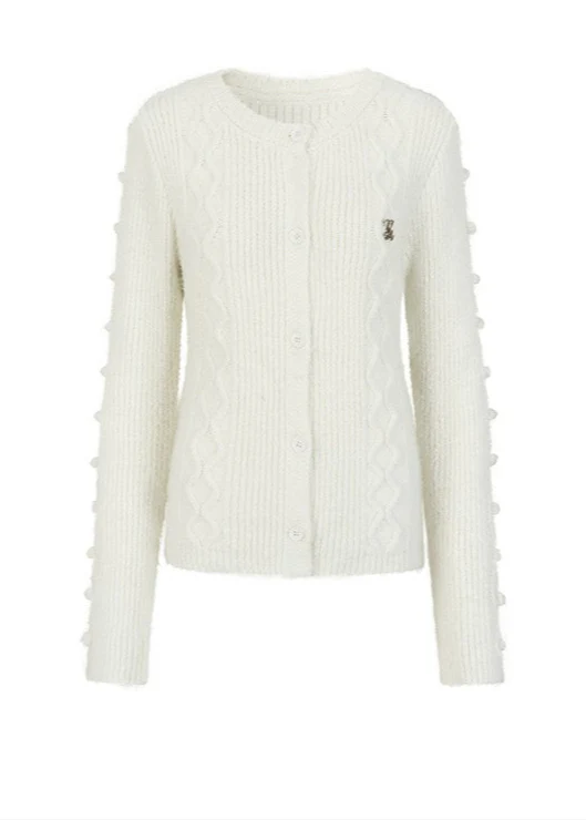 Wool Knit Cardigan & Vest Set - Image 14