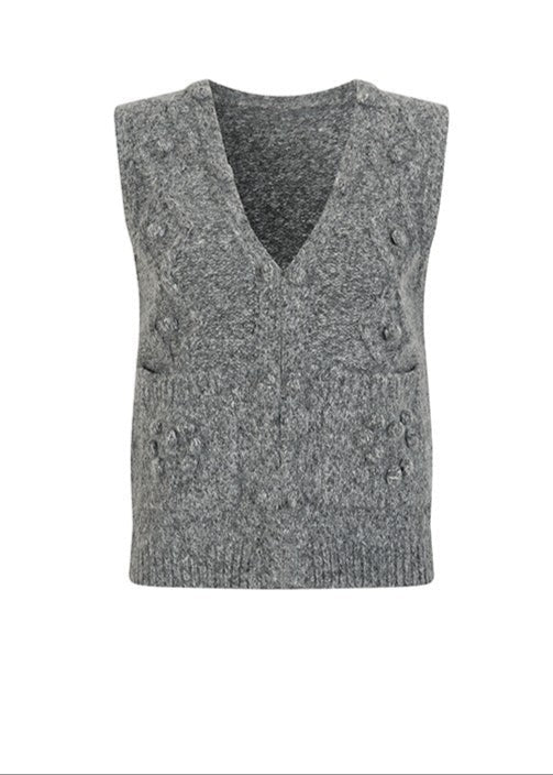 Wool Knit Cardigan & Vest Set - Image 16