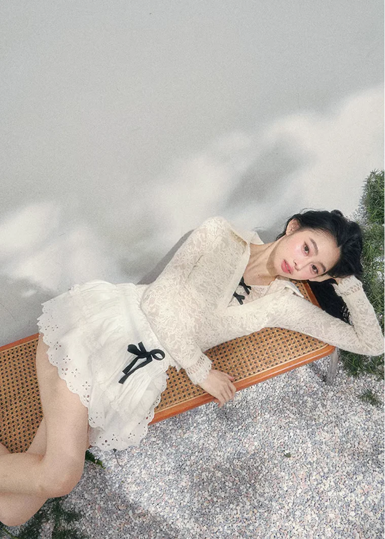 Virtual Focus Lace Layered Top - Image 13