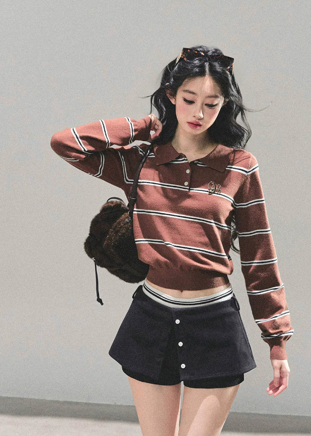 Virtual Line Knit Polo - Image 2