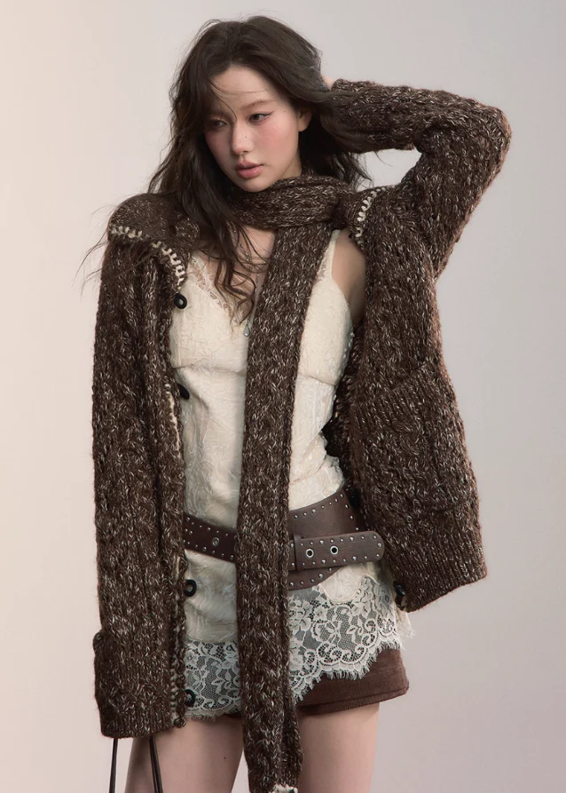 Voltage Hornline Knit Coat - Image 8