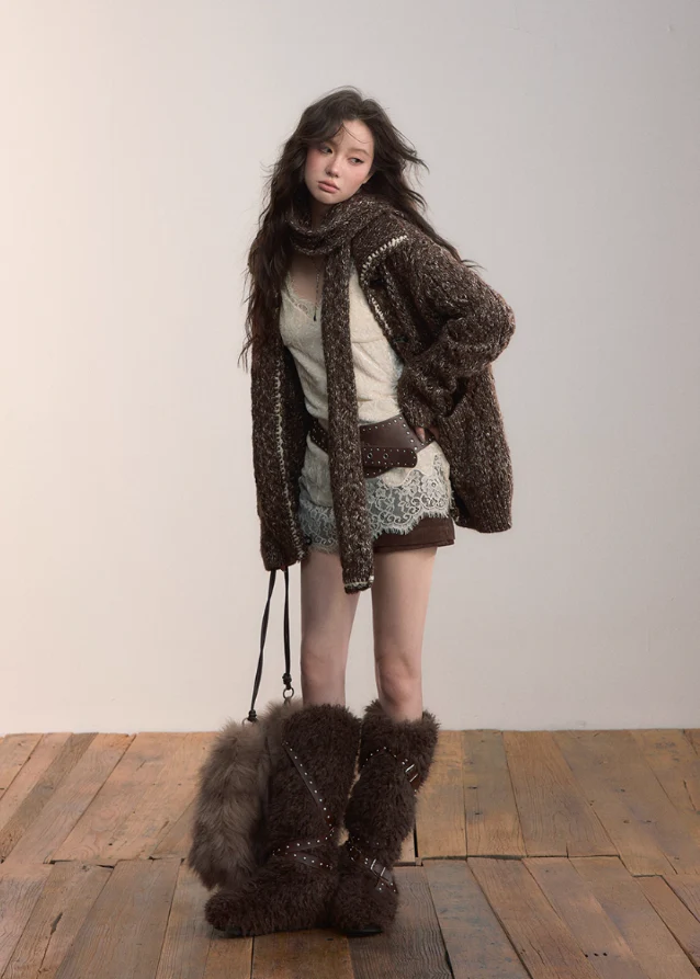 Voltage Hornline Knit Coat - Image 9