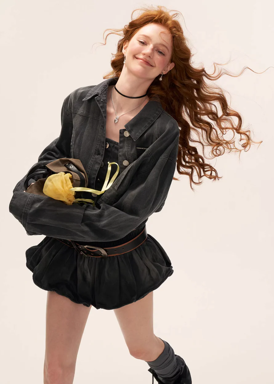 Washed Axis Denim Set - Image 7
