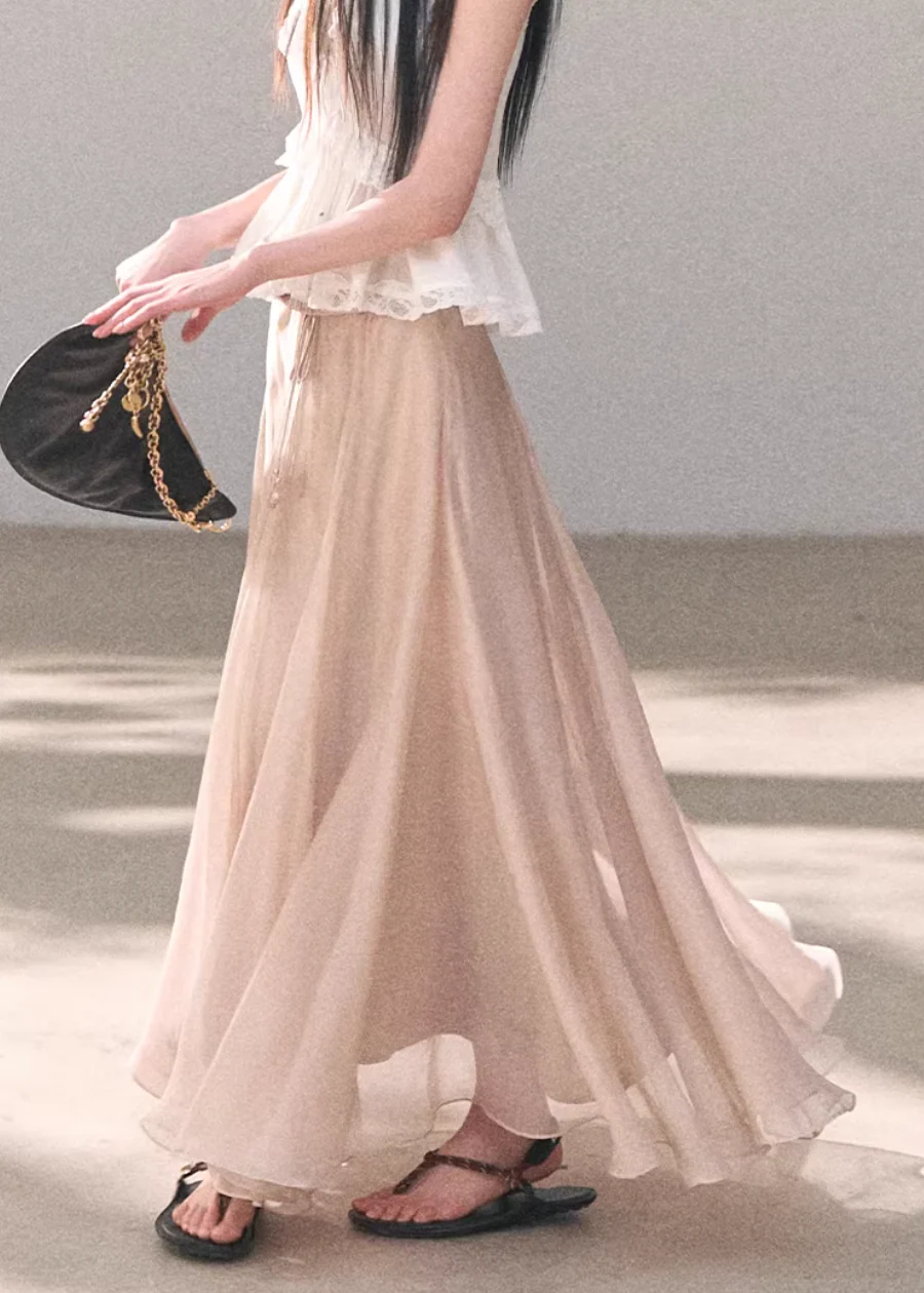 Whisper Veil Organza Skirt - Image 3