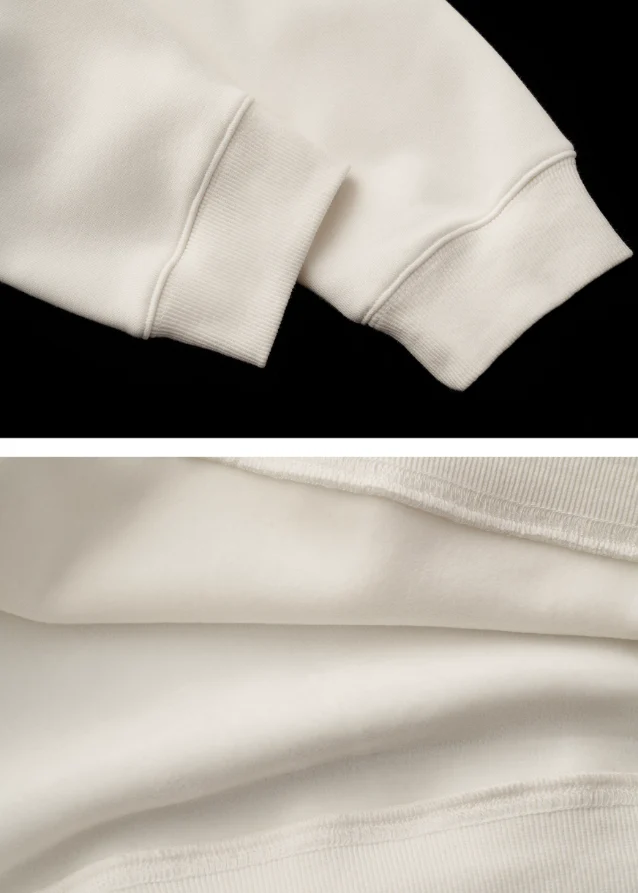 White Oversized Hoodie - Image 10