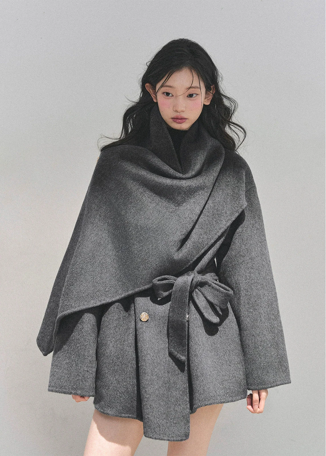 Winter Balse Reversible Wool Coat