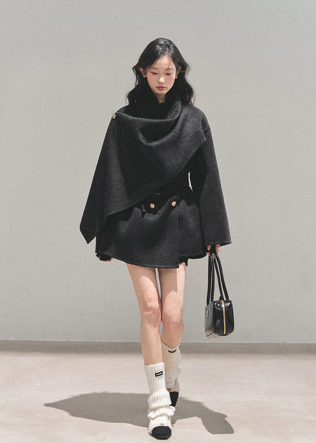 Winter Balse Reversible Wool Coat - Image 10