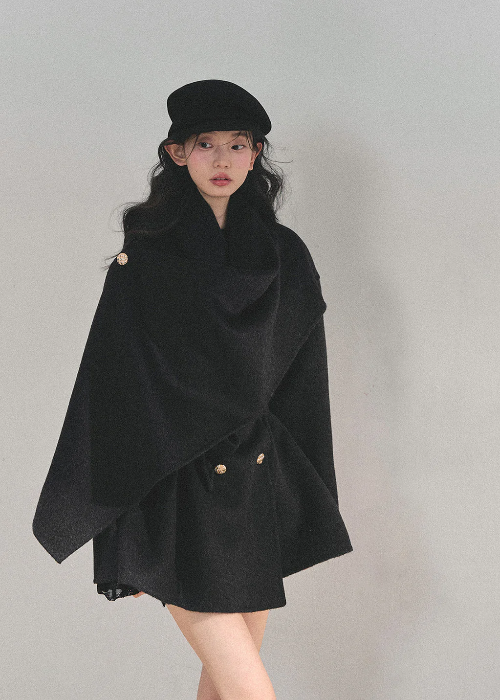 Winter Balse Reversible Wool Coat - Image 8