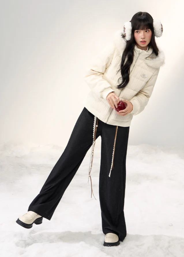 Winter Cloud Fur-Trim Down Jacket - Image 10
