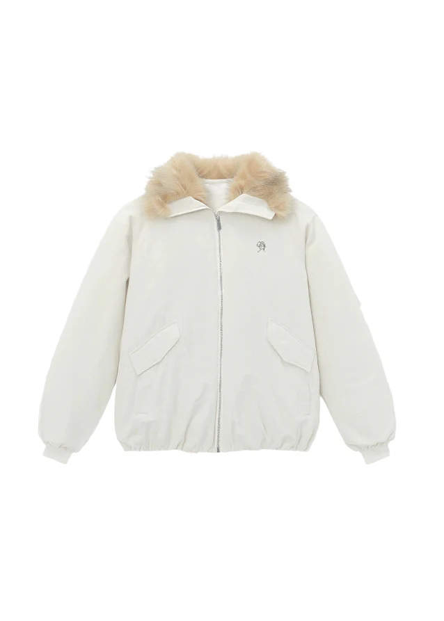 Winter Lueur Eco-Fur Coat - Image 10