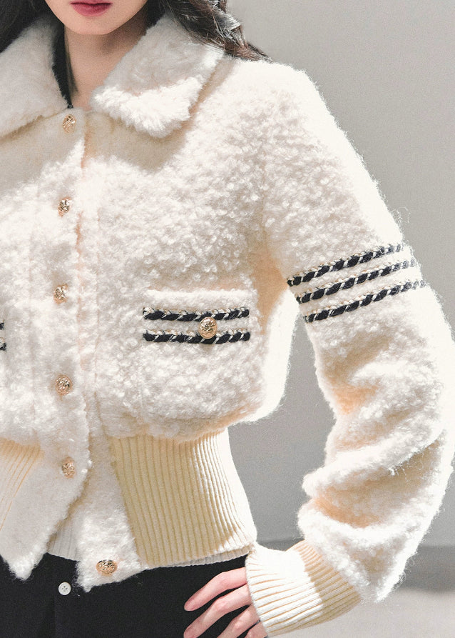 Winter Pearl Plush Jacket - Image 5