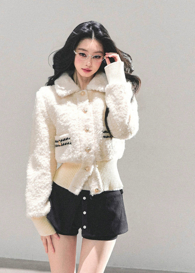 Winter Pearl Plush Jacket - Image 6