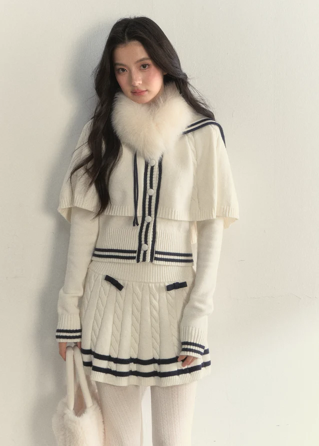 Winter Sailor Twist-Knit Outfit - Image 3