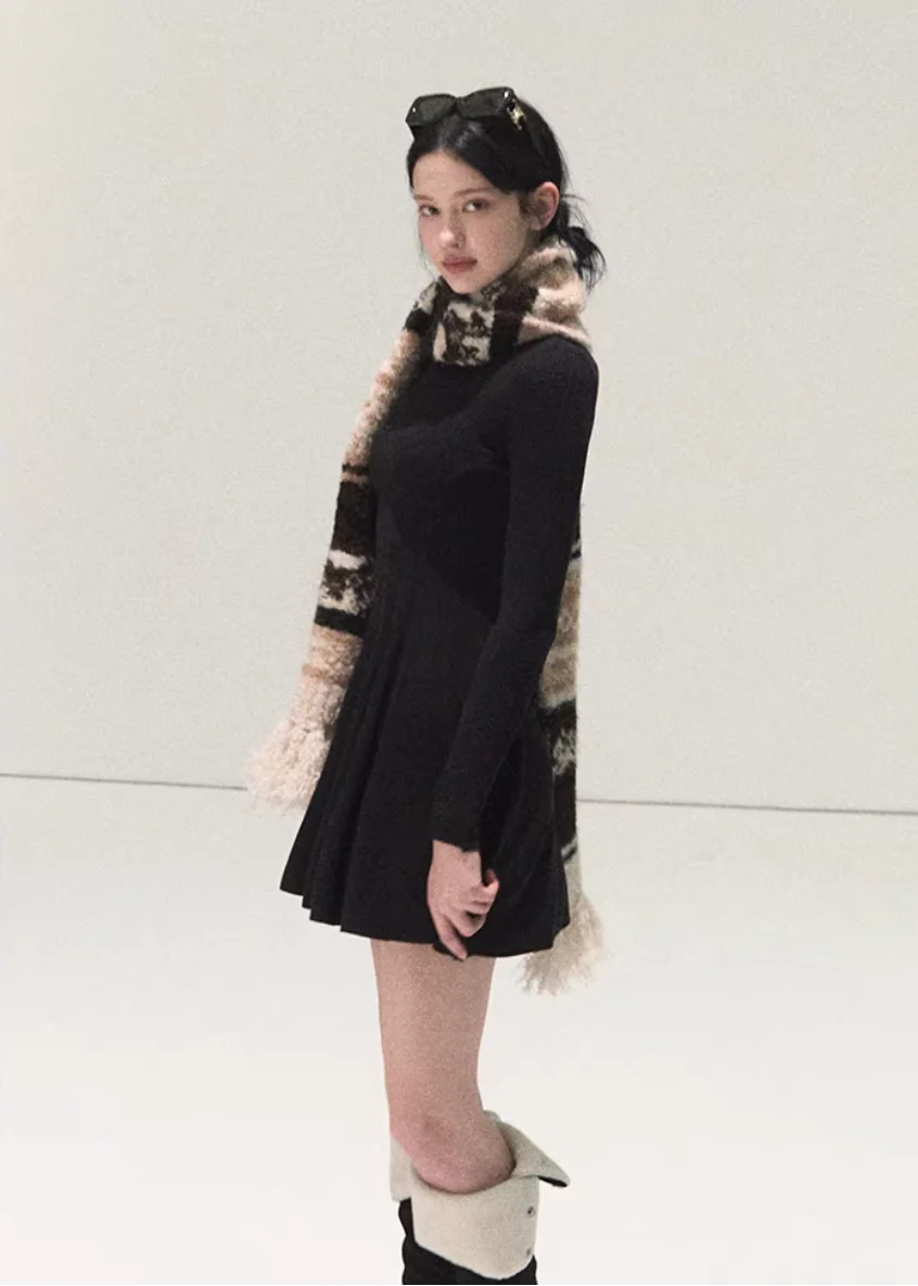 Wish Upon Winter Fair Isle Scarf - Image 9